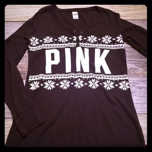 VS thermal oversized sleep shirt